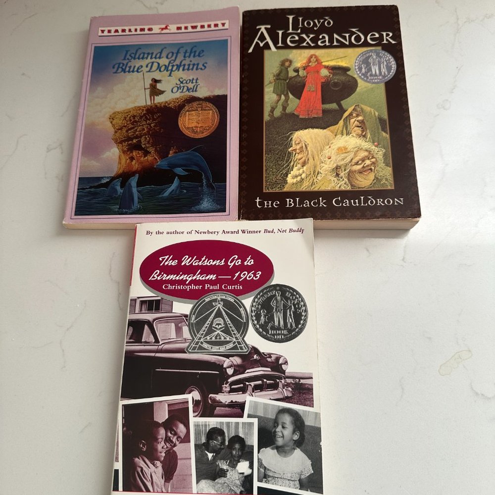 Collection of 3 Yearling Newbery Children's Books